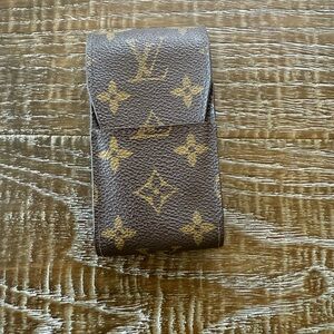 Louis Vuitton Monogram Cigarette & Lipstick Case